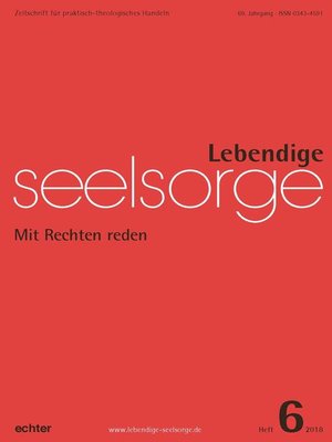 cover image of Lebendige Seelsorge 6/2018